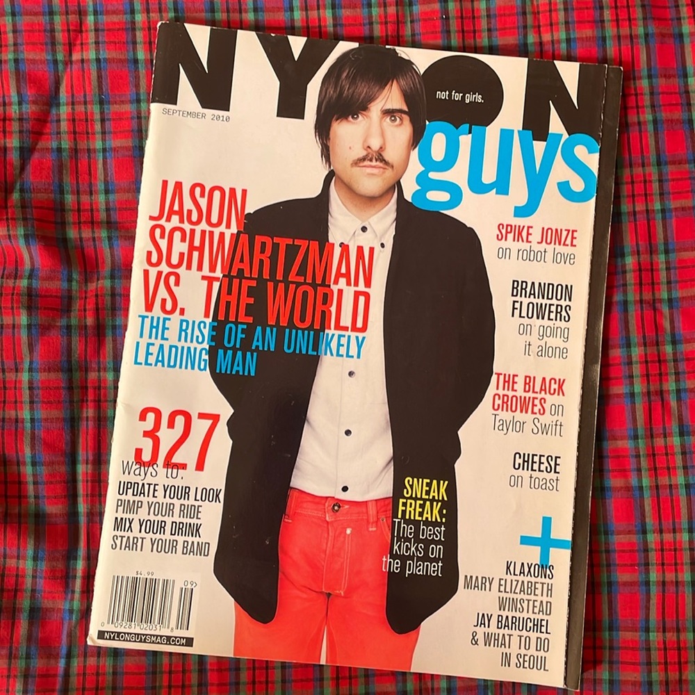 NYLON GUYS Magazine 2010 Jason Schwartzman